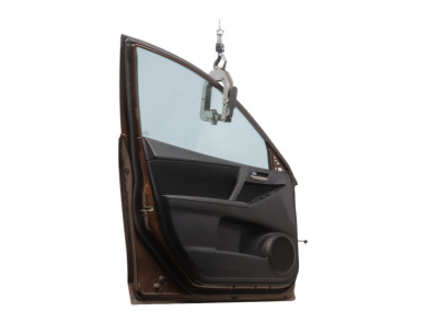 Left front door - Mazda MAZDA 3 II PH.2 - Marron Fonce - BBY95902XF - E1-5726K
