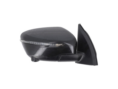 Right wing mirror - Nissan QASHQAI II PH.1 - Noir - 96301HV50A - H1-7919X