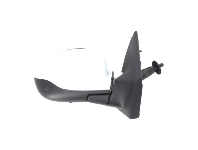 Right wing mirror - Renault CLIO III PH.2 - Blanc - 7701071864 - J1-7997U