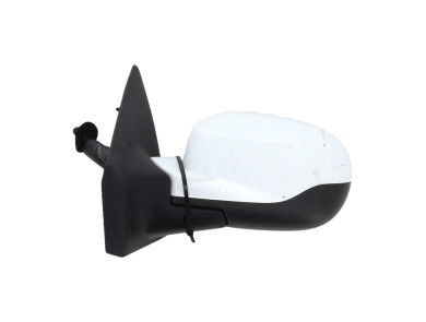 Left wing mirror - Renault CLIO III PH.2 - Blanc - 7701071870 - H1-7851X