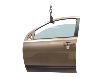 Left front door - Nissan QASHQAI I PH.1 - Marron Clair - H0101-JD0MD- F1-4310J