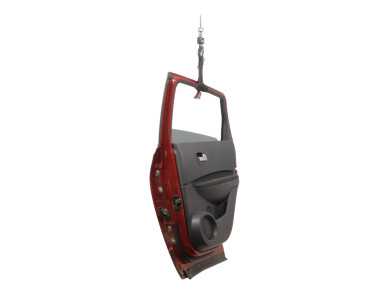 Porte arrière droite - Nissan QASHQAI I PH.2 - Rouge Fonce - H2100-JD0MC- A1-2898B
