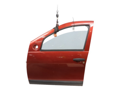Left front door - Dacia SANDERO I - Rouge Clair - 801011499R - J1-2996P