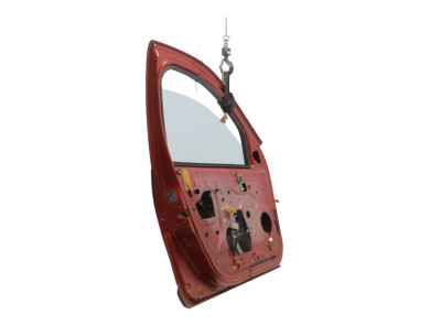 Porte avant gauche - Dacia SANDERO I - Rouge Clair - 801011499R - J1-2996P