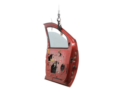 Porte avant gauche - Dacia SANDERO I - Rouge Clair - 801011499R - J1-2996P