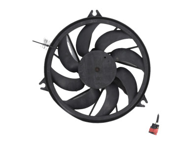 Radiator fan + mounting - Peugeot 206 + - 00001253R7 - S1-6940F