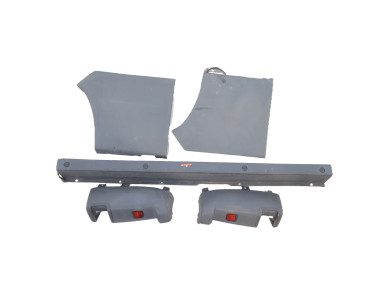 Rear bumper - Peugeot BOXER III PH.2 - Blanc - 1617416680 - W0-9775F