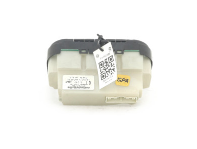 Heating control panel - Nissan QASHQAI I PH.1 - 27500-JD45C- F1-7612W
