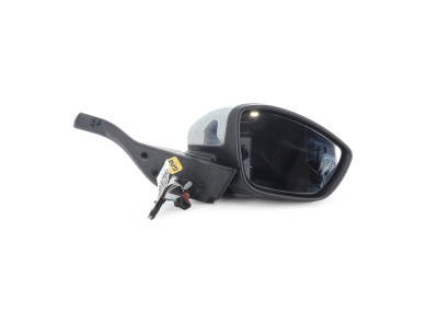 Right wing mirror - Peugeot 2008 I PH.1 - Noir - 1611240980 - X1-7572E