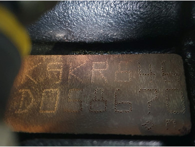 Engine type K9K846 - Renault MEGANE III PH.1 - X0-9788H