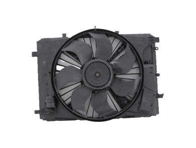 Radiator fan + mounting used - Mercedes CLASSE C - 2045000393