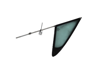Left front side glass - Peugeot 407 PH.2 - Gris Fonce - 9201G8 - N1-3351T