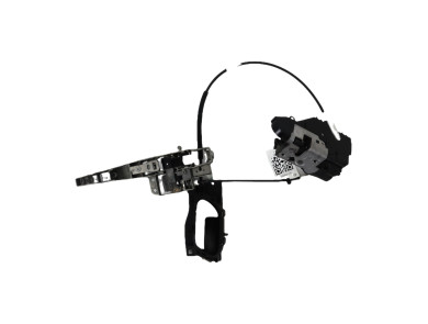 Left front door lock - Peugeot 407 PH.2 - Gris Fonce - 9135FN - H1-3365G