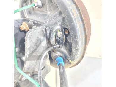 Rear axle - Dacia SANDERO I - 555011466R - F1-2783V