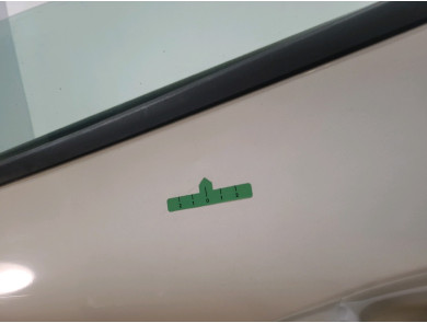 Porte arrière gauche - Peugeot 208 I PH.1 - Blanc - 9671907580 - T1-3066I