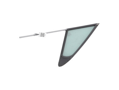 Left front side glass - Peugeot 407 PH.2 - Noir - 9201G8 - I1-2861X