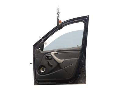 Porte avant droite - Dacia LOGAN I PH.2 - Bleu Fonce - 801001895R - H0-9987G
