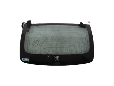 Rear window - Peugeot 107 PH.1 - Rouge Clair - 1607989380 - V1-6858R