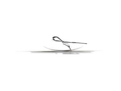 Front wiper arms (x2) - Fiat FREEMONT - K68103973AA - P1-8436N