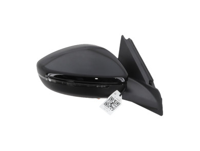 Right wing mirror - Peugeot 208 II PH.2 - Noir - 98260171XT - S1-4990V
