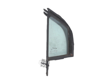 Right front side glass used - Toyota YARIS - 681250D010