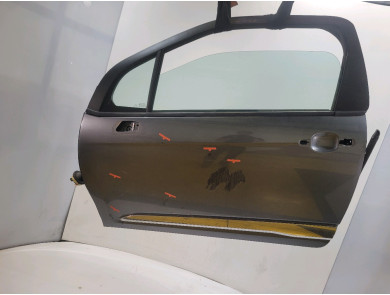 Left door (3-door models only) - Citroen DS3 I PH.1 - Gris Clair - 9800008280 - V1-8793P
