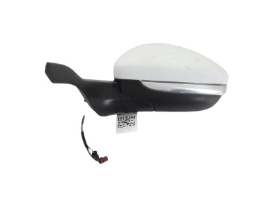 Left wing mirror - Peugeot 208 I PH.1 - Blanc - 1611240280 - A1-8746Y