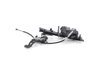 Right front door lock - Ford TRANSIT II PH.1 - Blanc - 2048282 - C1-8741I