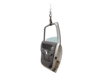 Porte arrière gauche - Citroen C3 I PH.2 - Gris Clair - 00009006K7 - Z1-2945F