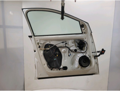 Left front door - Volkswagen POLO V PH.2 - Blanc - 6R4831055J - N0-5445Q