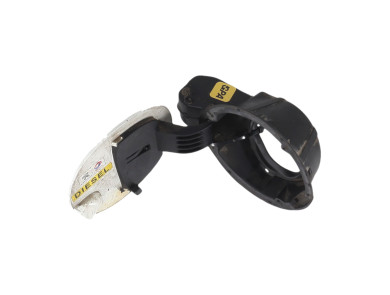 Trappe portillon carburant - Peugeot 207 - Blanc - 1517F5 - U1-1653N
