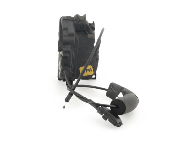 Left front door lock - Renault SCENIC III PH.3 - Rouge Fonce - 805030006R - E1-6814K