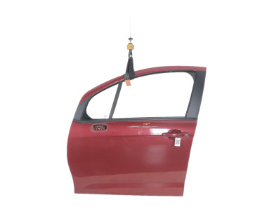 Left front door - Citroen C3 II PH.1 - Rouge Fonce - 00009002AZ - H1-6989I