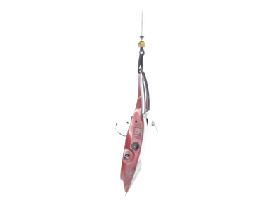 Left front door - Citroen C3 II PH.1 - Rouge Fonce - 00009002AZ - H1-6989I