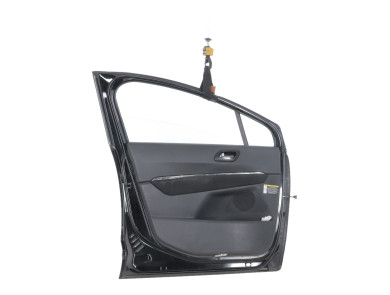Left front door - Peugeot 5008 I PH.1 - Noir - 9002AR - Y1-7186T
