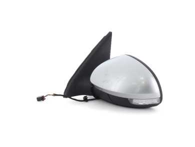 Left wing mirror - Volkswagen TIGUAN I PH.1 - Gris Clair - 5N1857507P9B9 - F1-8901E