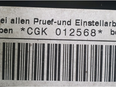 Engine type CGKA - Audi A4 III PH.1 - L0-4098N