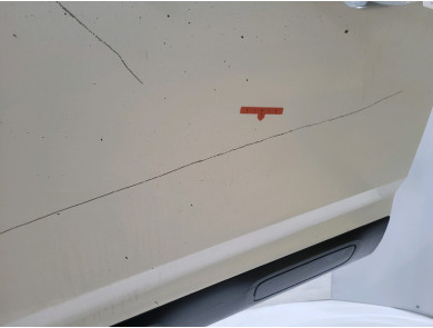 Left front door - Citroen C4 CACTUS PH.2 - Blanc - 9821324580 - I1-6646A