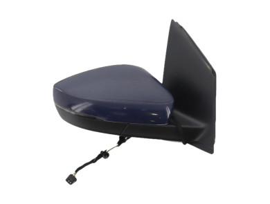 Right wing mirror - Volkswagen POLO V PH.2 - Blanc - 6C1857508A9B9 - N0-9725L