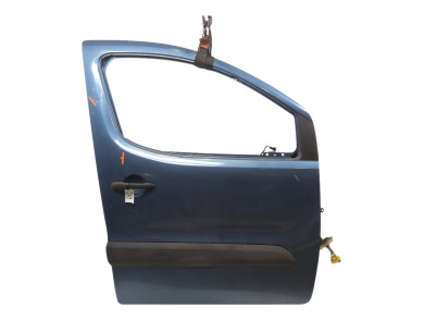Right front door - Peugeot PARTNER II PH.2 - Bleu Clair - 00009004Z6 - K1-1164P