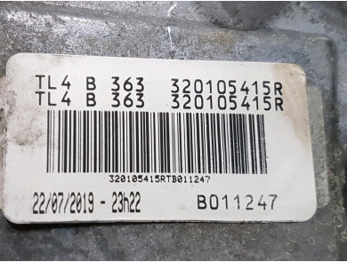 Gearbox type TL4363 - Renault KANGOO EXPRESS II PH.2 - B0-9581A