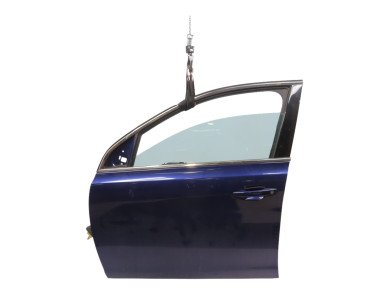 Left front door - Peugeot 308 II PH.1 - Bleu Fonce - 1610102080 - F1-1699S