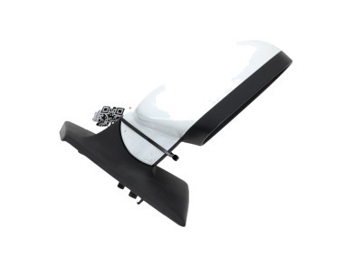 Right wing mirror - Renault CLIO III PH.2 - Blanc - 7701071866 - R0-8509S