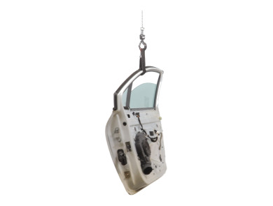 Right front door - Renault CLIO IV PH.1 - Blanc - 801008302R - K1-1034L