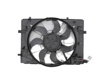 Radiator fan + mounting - Mercedes CLASSE C IV PH.2 - A0999061800 - F1-5143W