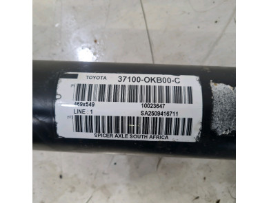Rear drive shaft - Toyota HILUX PICKUP V PH.2 2.4 D4D 4X4 - 371000KB00 - M1-4084U