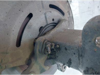Rear axle - Renault MASTER III PH.2 - 555115793R - Y0-7826J