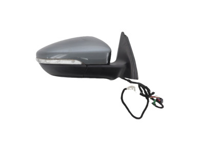 Right wing mirror - Volkswagen JETTA IV - Gris Fonce - 5C7857508AP - C1-9221G