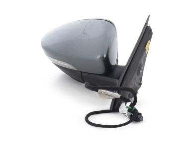 Right wing mirror - Volkswagen JETTA IV - Gris Fonce - 5C7857508AP - C1-9221G