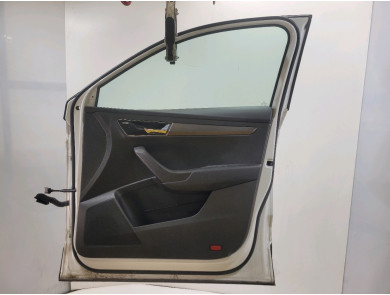 Right front door - Skoda KAROQ PH.1 - Blanc - 57A831052A - Q1-5592B